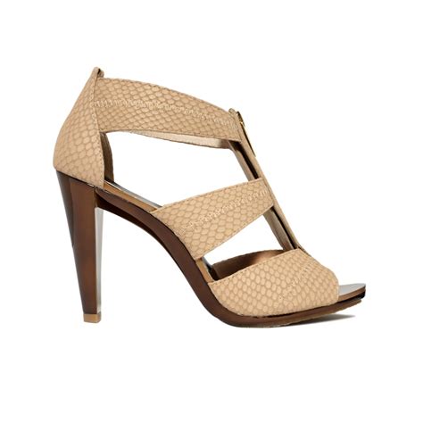 Michael michael kors berkley t strap nude + FREE SHIPPING